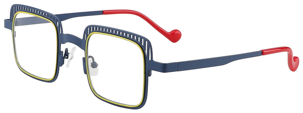 Cheapglasses123.com Square Prescription Glasses 23223 Blue