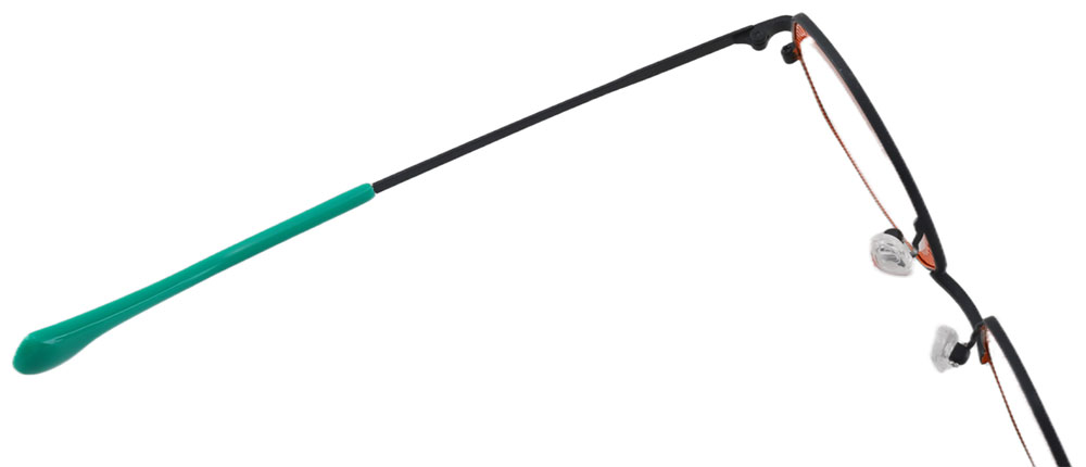 Round Prescription Glasses 23224 Yellow Green