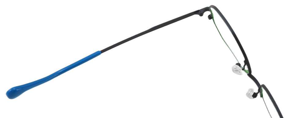 Geometric Prescription Glasses 23225 Black Green