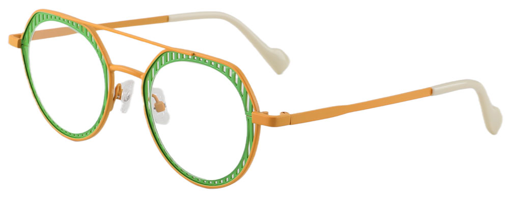 Cheapglasses123.com Prescription Glasses 23226 Green Yellow