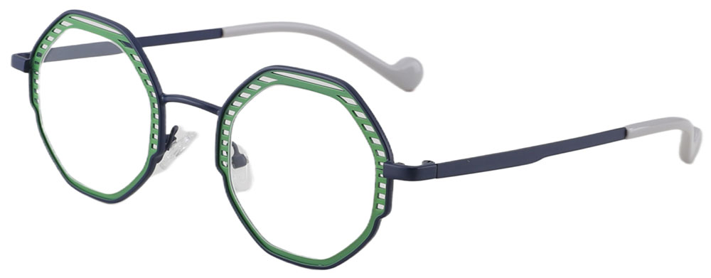 Cheapglasses123.com Prescription Glasses 23227 Green Black