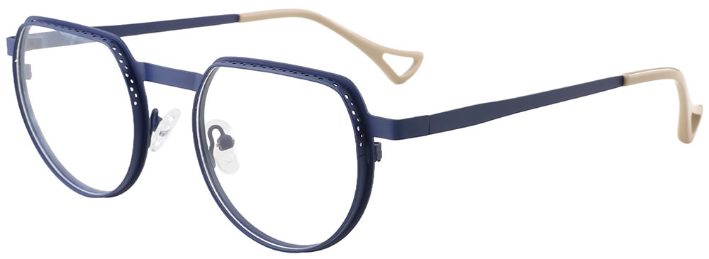 Cheapglasses123.com Geometric Prescription Glasses 23230 Blue
