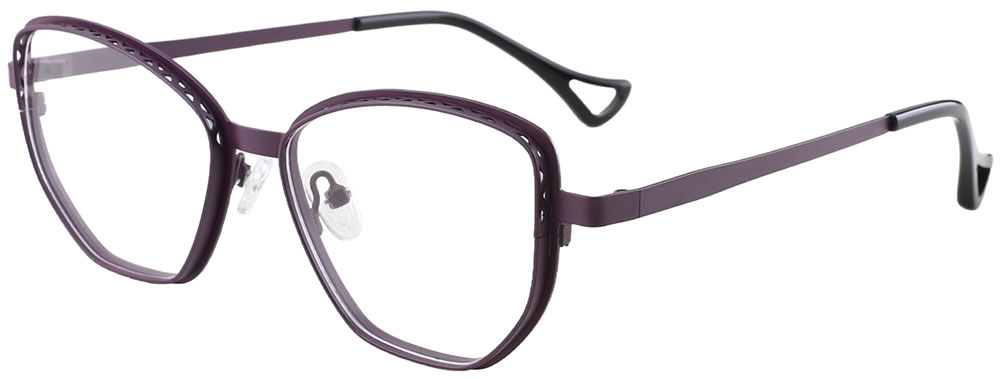 Cheapglasses123.com Cat Eye Prescription Glasses 23231 Brown