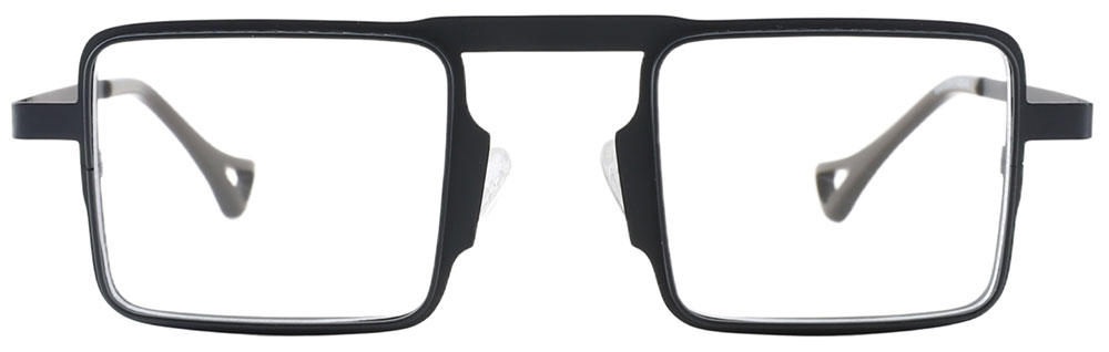 Square Prescription Glasses 23234 Black from Cheapglasses123.com