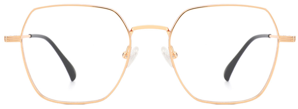 Titanium Prescription Glasses 26012 Gold from Cheapglasses123.com