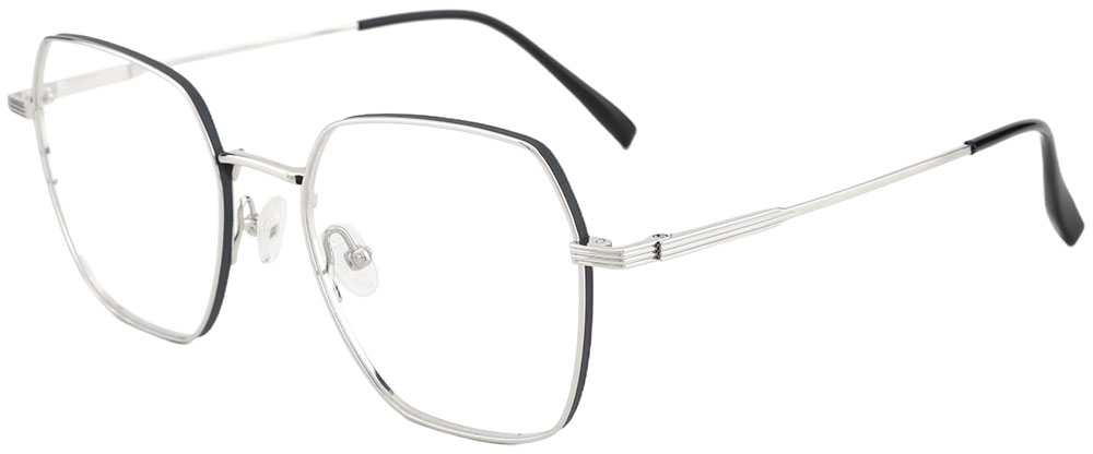 CheapGlasses123.com Titanium Prescription Glasses 26012 Silver
