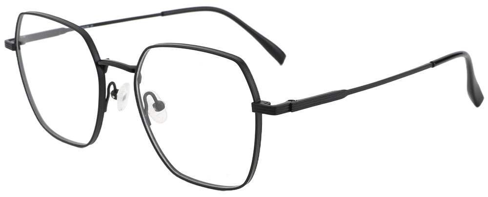 Cheapglasses123.com Titanium Prescription Glasses 26012 Black