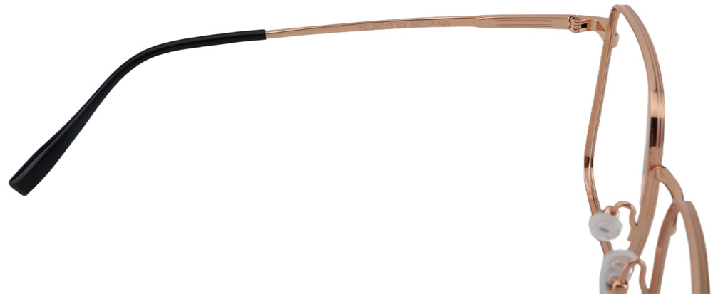 Titanium Prescription Glasses 26013 Black Gold