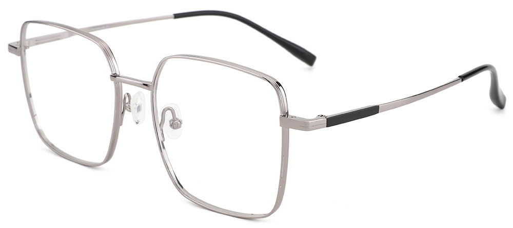Cheapglasses123.com Titanium Prescription Glasses 26013 Silver