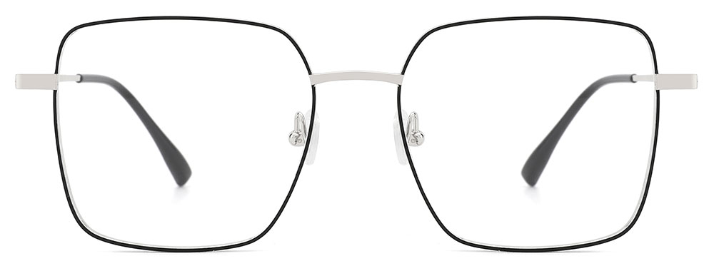 Titanium Prescription Glasses 26013 Black from Cheapglasses123.com