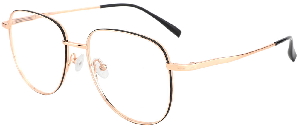 CheapGlasses123.com Titanium Prescription Glasses 26015 Gold