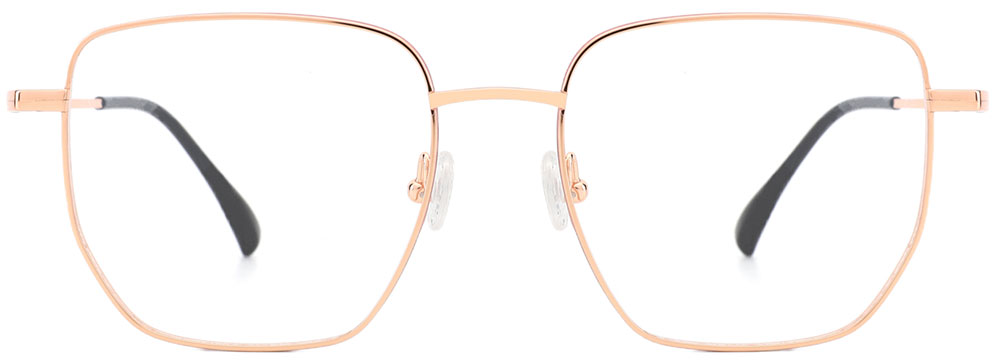 Titanium Prescription Glasses 26016 Rose Gold from cheapglasses123.com