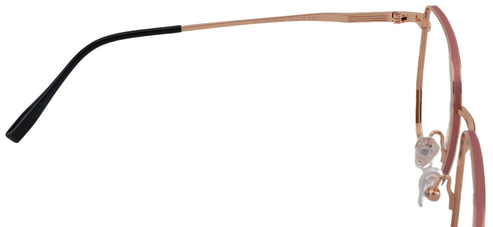 Titanium Prescription Glasses 26016 Rose Gold