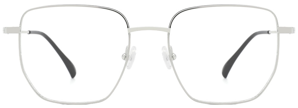 Titanium Prescription Glasses 26016 Silver from Cheapglasses123.com