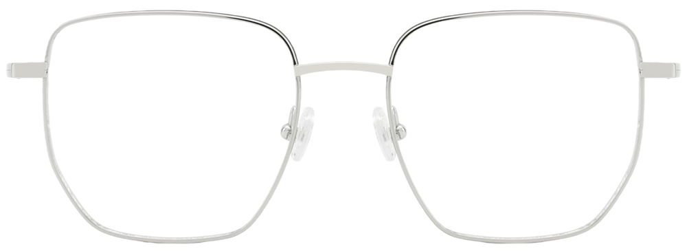Try on Titanium Prescription Glasses 26016 Silver