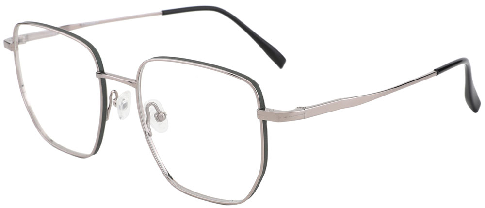 Cheapglasses123.com Titanium Prescription Glasses 26016 Gray