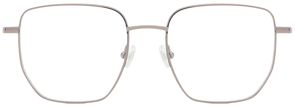 Try on Titanium Prescription Glasses 26016 Gray