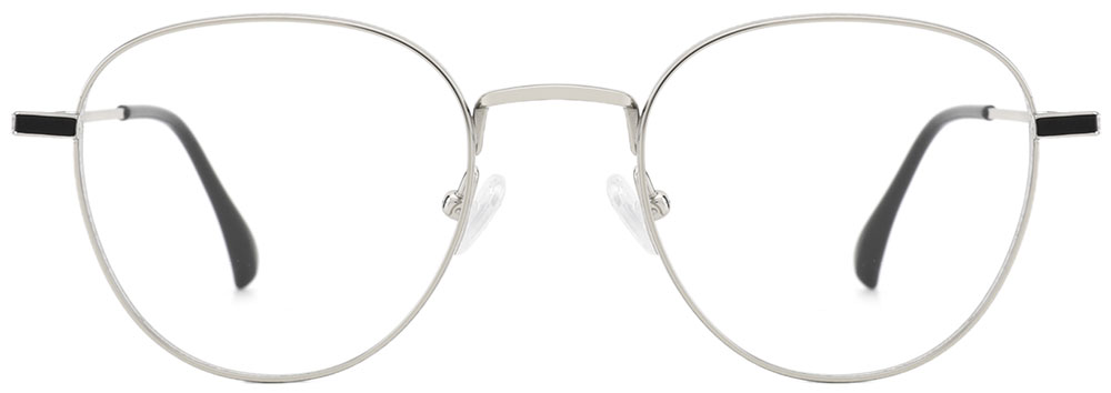 Titanium Prescription Glasses 26020 Silver from Cheapglasses123.com