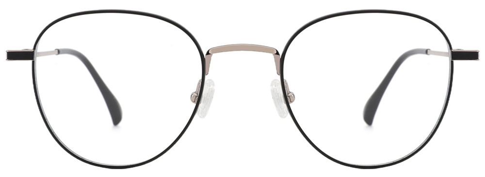 Titanium Prescription Glasses 26020 Black from cheapglasses123.com