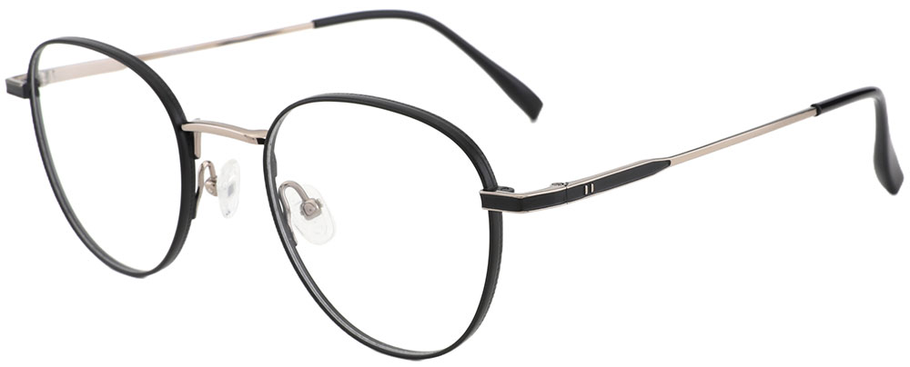 Cheapglasses123.com Titanium Prescription Glasses 26020 Black