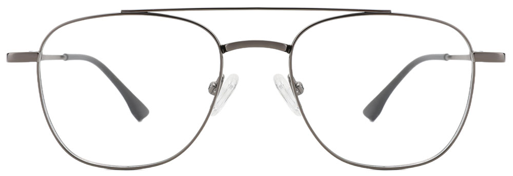 Titanium Prescription Glasses 26021 Gray from Cheapglasses123.com