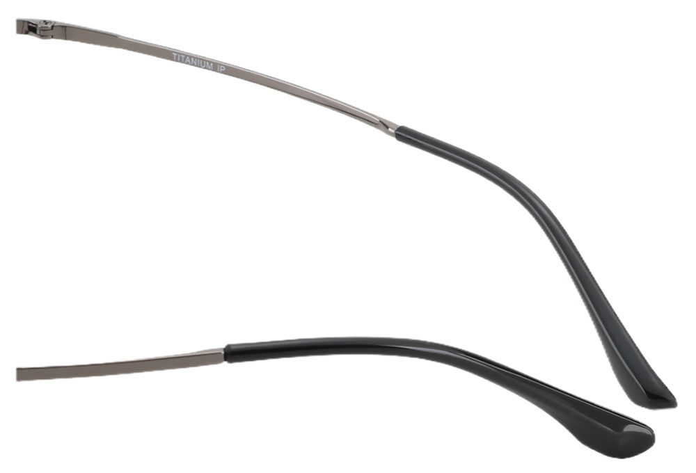 Titanium Prescription Glasses 26021 Brown
