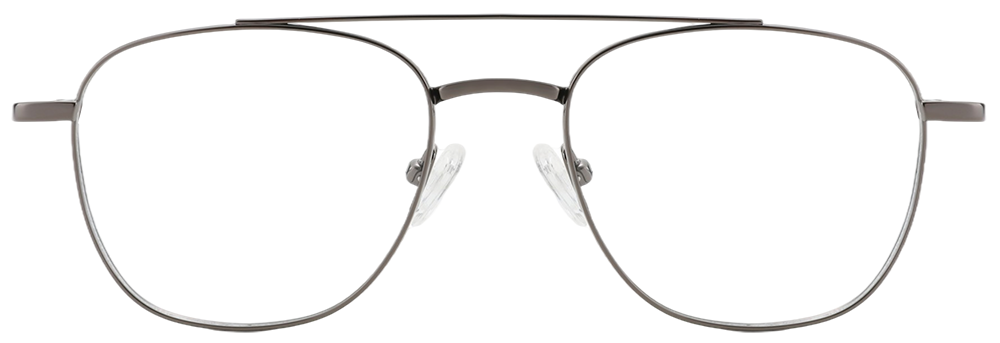 Try on Titanium Prescription Glasses 26021 Gray
