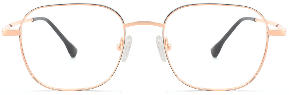  Titanium Prescription Glasses 26023 Gold from CheapGlasses123.com