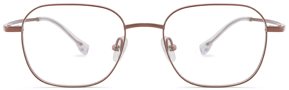 Titanium Prescription Glasses 26023 Rose Gold from Cheapglasses123.com