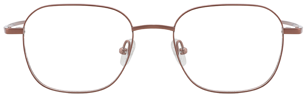 Try on Titanium Prescription Glasses 26023 Rose Gold