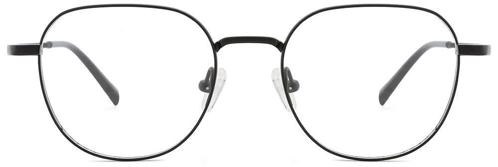 Titanium Prescription Glasses 26024 Black from Cheapglasses123.com