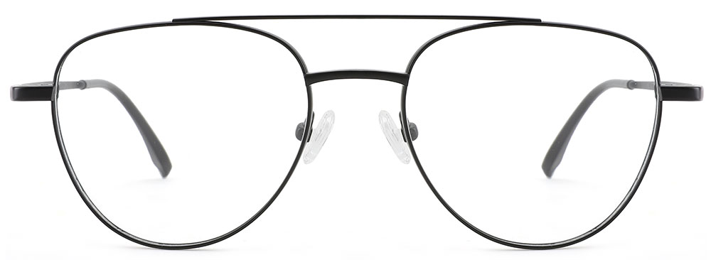 Titanium Prescription Glasses 26025 Black from cheapglasses123.com