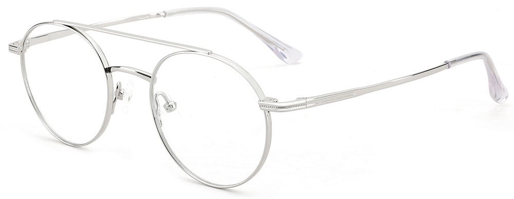 Cheapglasses123.com Aviator Prescription Glasses 26028 Silver
