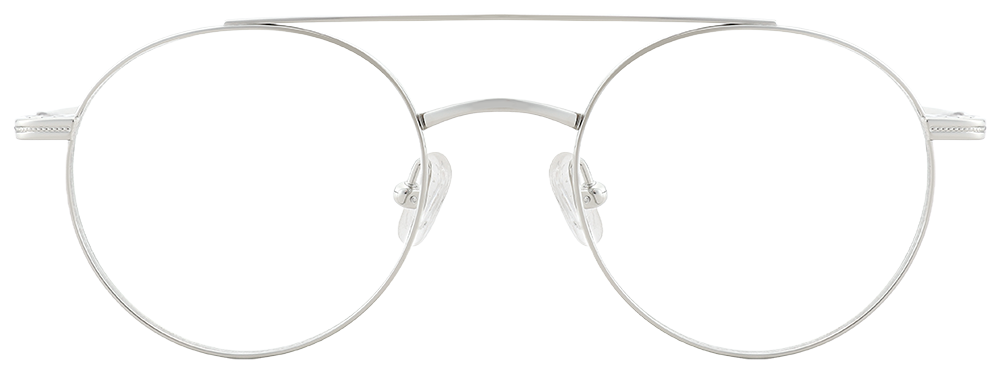 Try on Aviator Prescription Glasses 26028 Silver