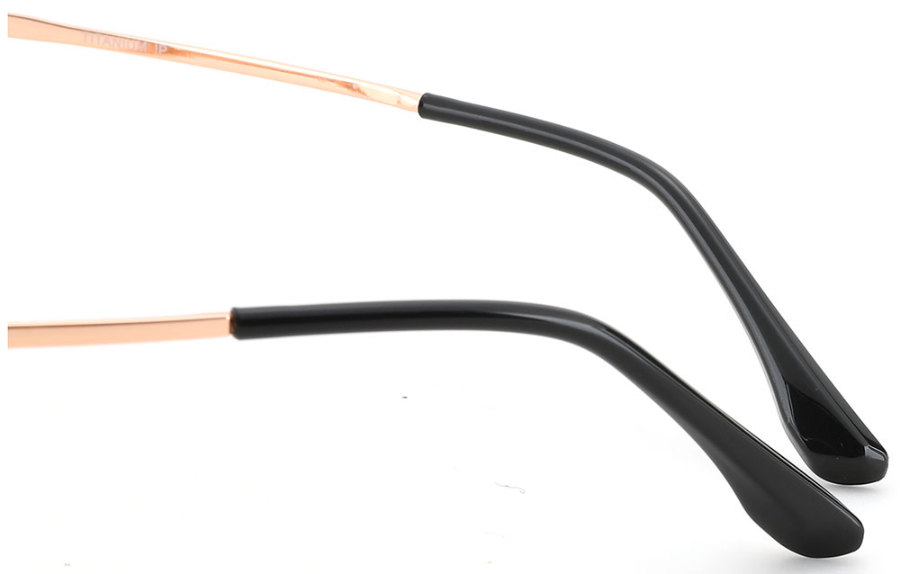 Aviator Prescription Glasses 26028 Red Gold