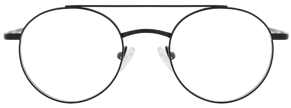 Try on Aviator Prescription Glasses 26028 Black