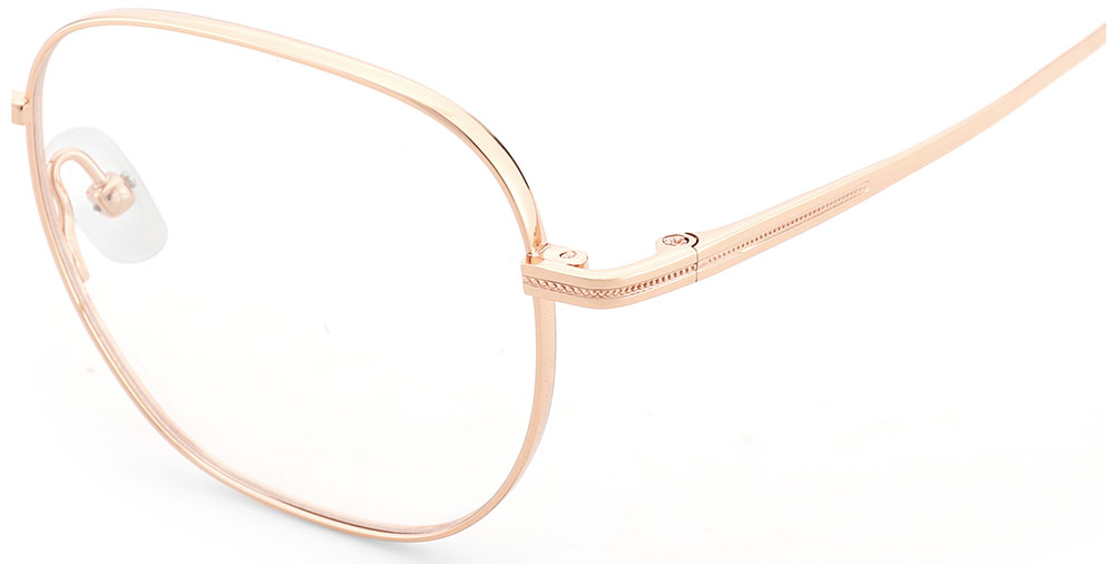 Titanium Prescription Glasses 26029 Gold