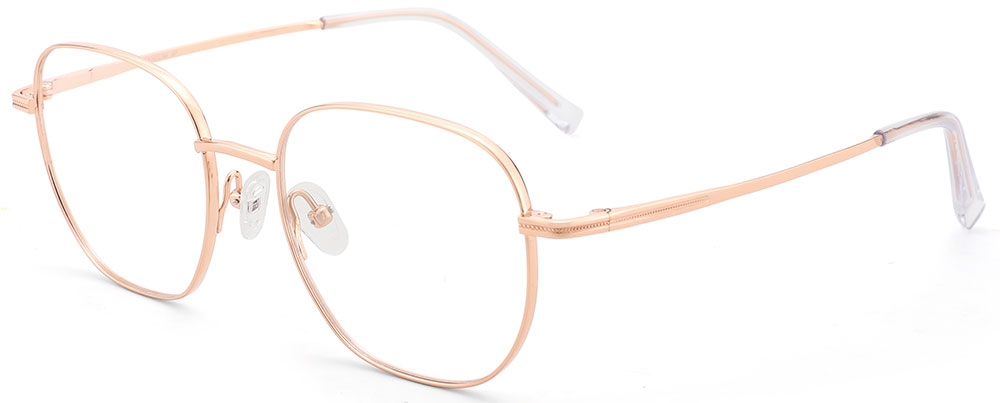 Cheapglasses123.com Titanium Prescription Glasses 26029 Gold