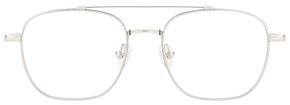 Try on Aviator Prescription Glasses 26032 Silver