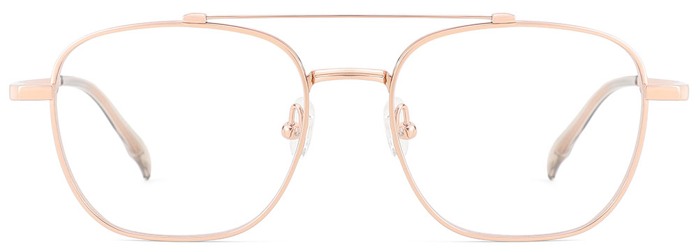 Aviator Prescription Glasses 26032 Gold from cheapglasses123.com