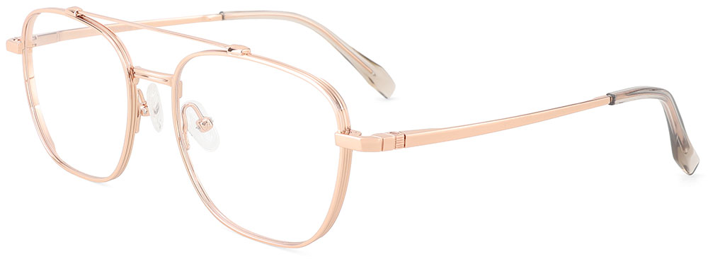 Cheapglasses123.com Aviator Prescription Glasses 26032 Gold