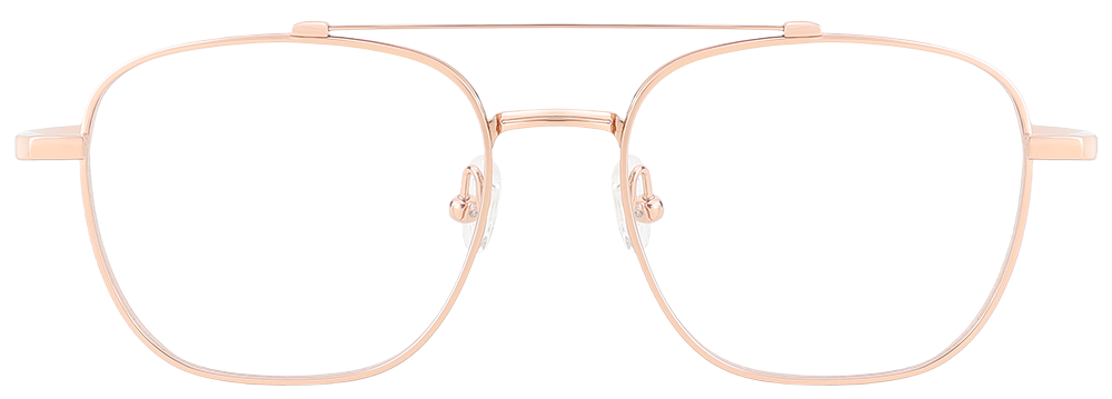 Try on Aviator Prescription Glasses 26032 Gold