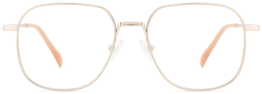 Titanium Prescription Glasses 26033 Gold