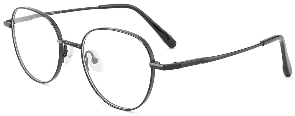 Titanium Prescription Glasses 26034 Black