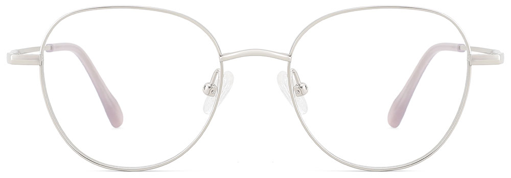 Titanium Prescription Glasses 26034 Silver