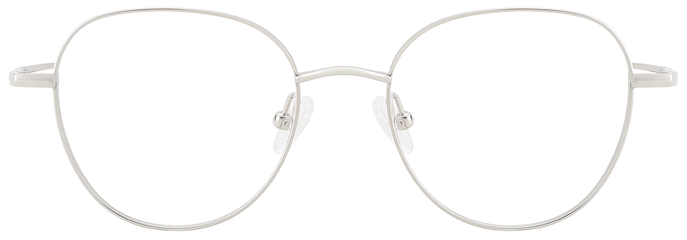 Try on Titanium Prescription Glasses 26034 Silver
