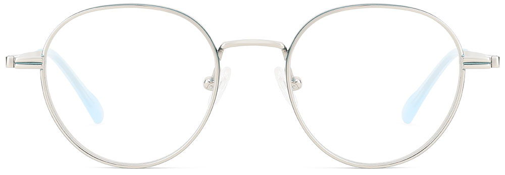 Titanium Prescription Glasses 26036 Silver