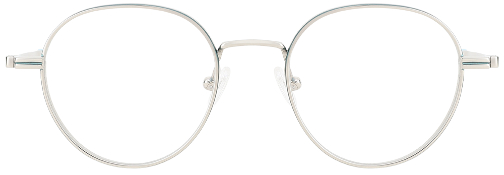 Try on Titanium Prescription Glasses 26036 Silver