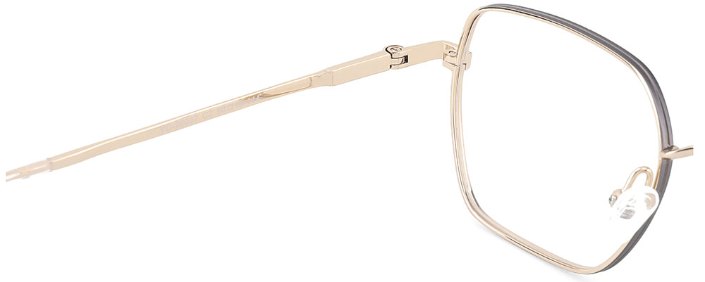 Titanium Prescription Glasses 26037 Gold