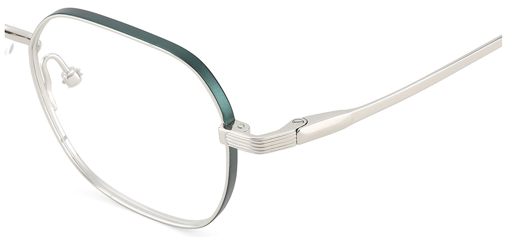 Titanium Prescription Glasses 26038 Silver